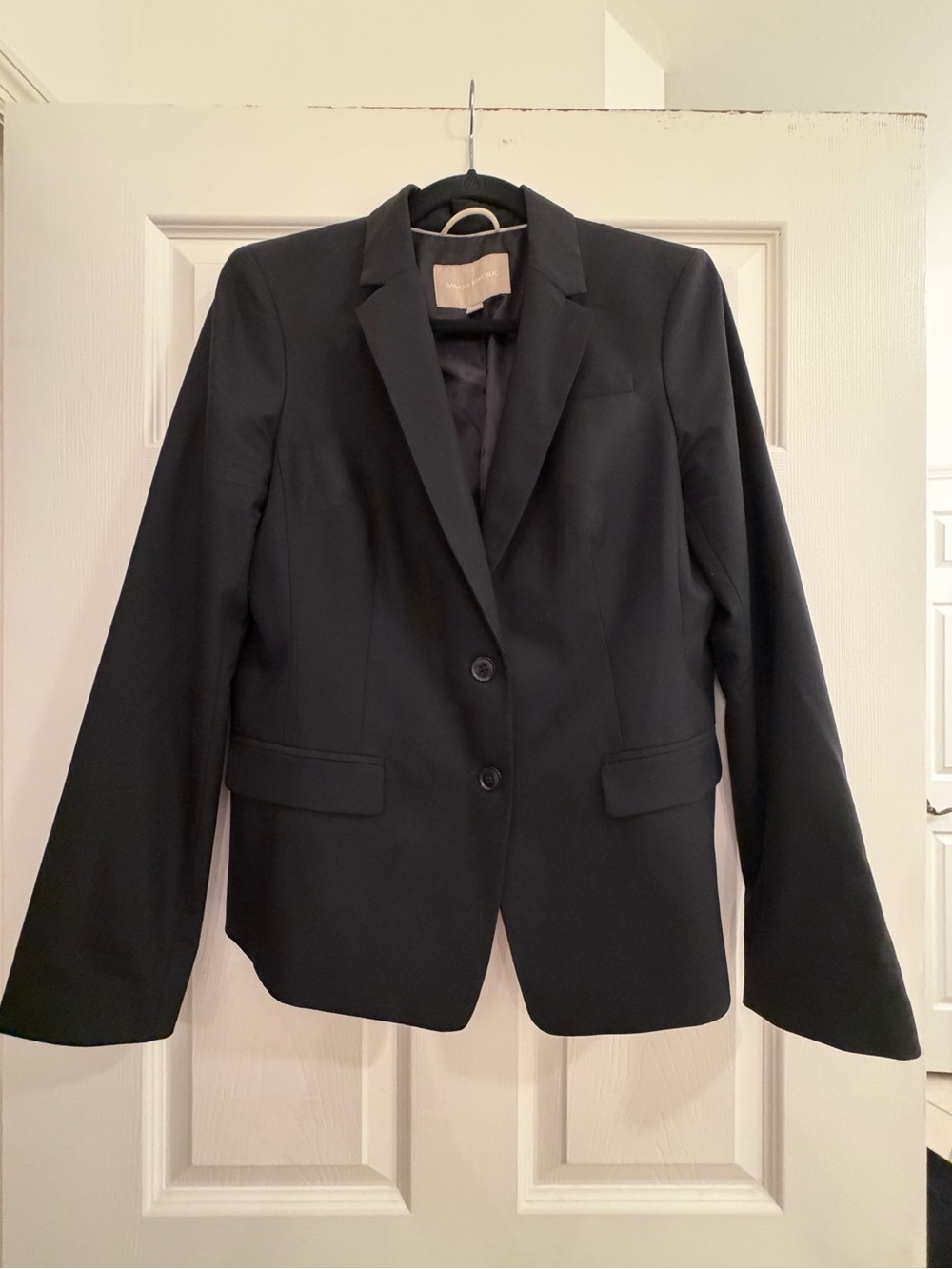 Banana Republic Black Women's Classic Two-Button Blazer